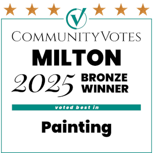 Urban Touch Painting awarded 2025 Bronze Winner for best painting services in Milton 
